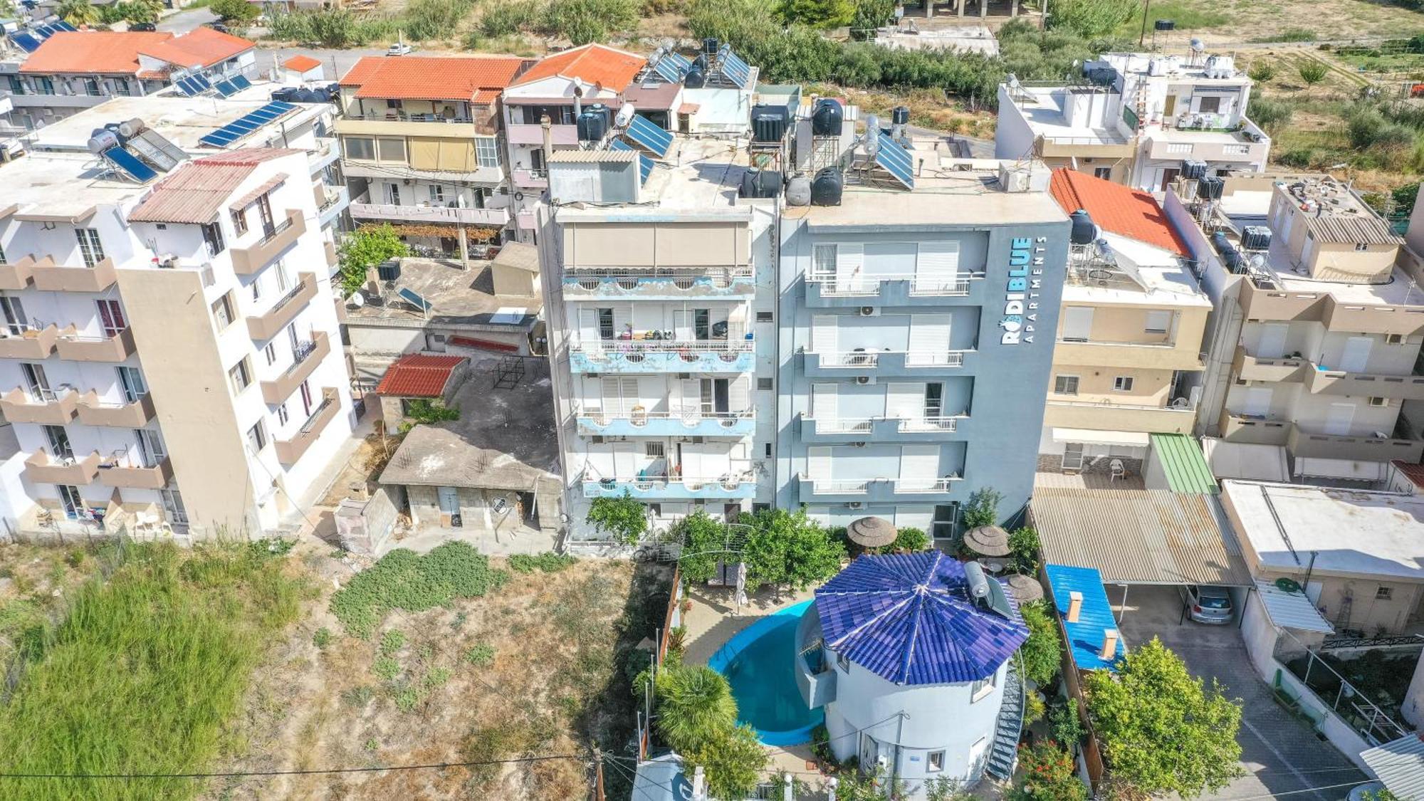 Rodi Blue Apartments Amoudara Lasithiou Dış mekan fotoğraf